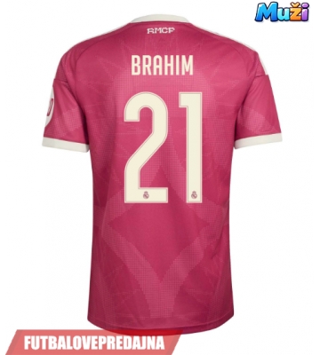 Lacne Muži Futbalové dres Real Madrid Brahim Diaz #21 2026-27 Krátky Rukáv - Tretina